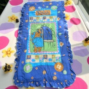 Vintage Winnie the Pooh nursery blanket
